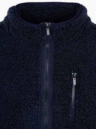 NZA Cardigan Zip Oreti Polar Fleece Navy