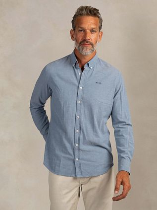 NZA Shirt BD Barn Twill Blue