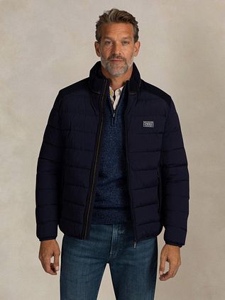 NZA Jas Padded Oxford Navy