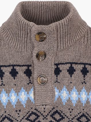 NZA Pullover Nordic Wool Blend Taupe