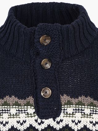 NZA Maglione Nordic Misto lana Blu navy