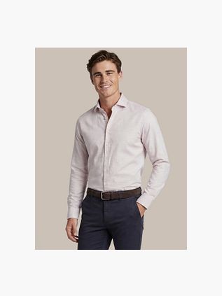 Suitable Melange Shirt Sand