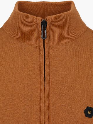 No Excess Half-Zip Pullover Caramel