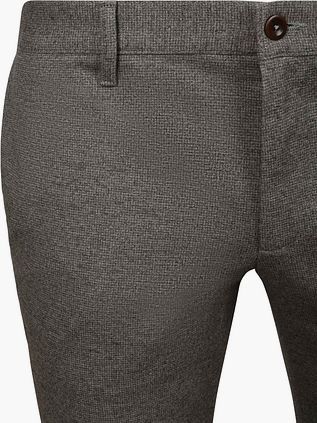 Alberto Rob New Jersey Chino Check Taupe