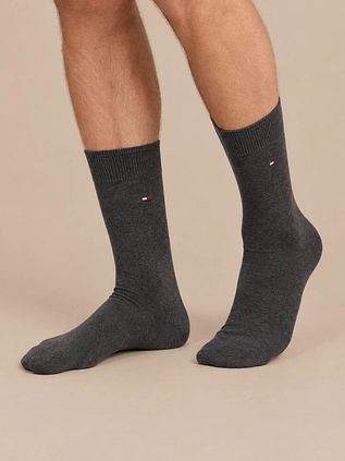 Tommy Hilfiger calcetines Classic 6-Pack en antracita
