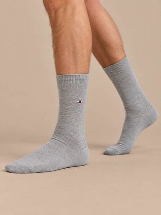 Tommy Hilfiger Classic 6-Pack Sokken Grijs