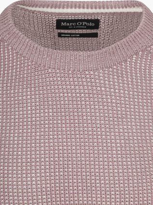 Marc O'Polo genser Structured Bi-Colour Mauve