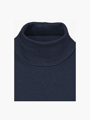 Marc O'Polo Pull Col Roulé Bleu Marine