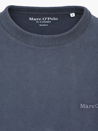 Marc O'Polo Heavy Longsleeve T-Shirt Peppercorn Grey