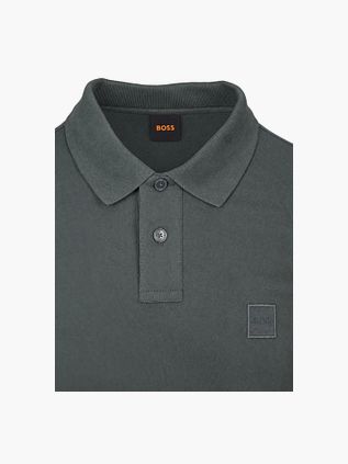 BOSS Passerby Polo DonkerGroen