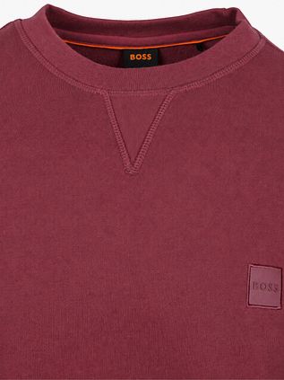 BOSS Sweater Westart Mid Rouge