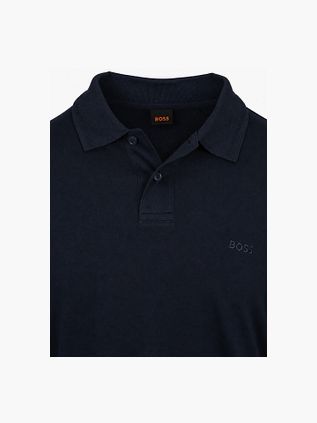 BOSS Interlock Polo Dunkelblau