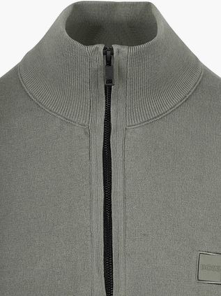 BOSS Kanobix Half Zip Pullover Grün