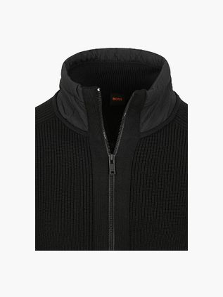 BOSS Kigloo Cardigan Wool Blend Black