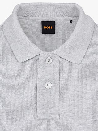 BOSS Petempestolong Polo Grey
