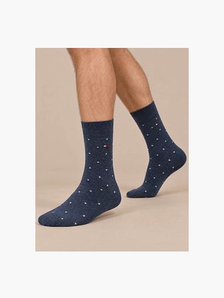 Tommy Hilfiger 2-pack sokker blå 003