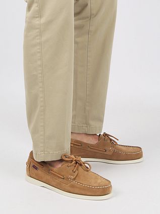 Sebago Chaussures Bateau Portland Cognac