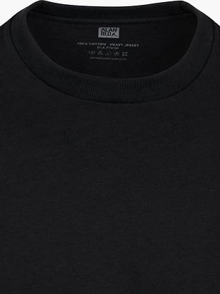 Alan Red Venice T-Shirt Heavy Jersey Black