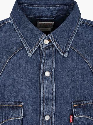 Levi's Barstow Western Shirt Indigo Blue