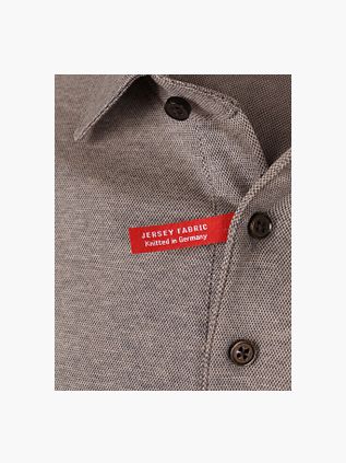 Desoto Longsleeve Polo Shirt Essential Brown