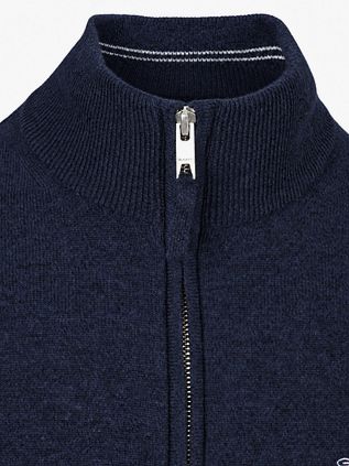 Gant Halfzip Lambswool Sweater Navy
