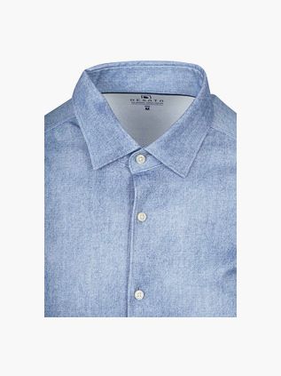 Desoto Hemd Blue Bleached Denim