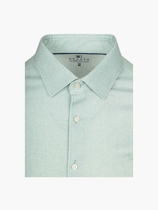Desoto Hemd Oxford Optics Turquoise