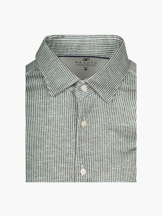 Desoto Hemd Stripe Groen