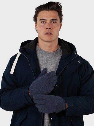 Barts Handsker Haakon Lammeuld Navy