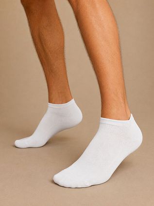 Suitable Enkelsokken 3-Pack Wit
