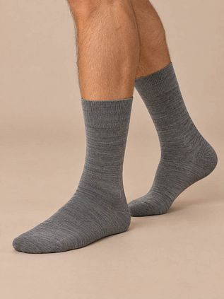 Suitable Merino Socks Gray 2-Pack