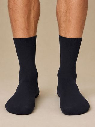 Suitable Merino Socken Navy 2-Pack