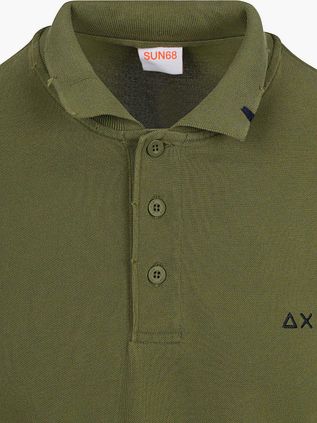 Sun68 Piké Tröja Vintage Grön