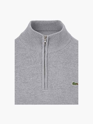 Lacoste Pullover Zipper Grijs