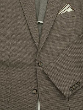 Suitable Flex Jersey Suit Beige
