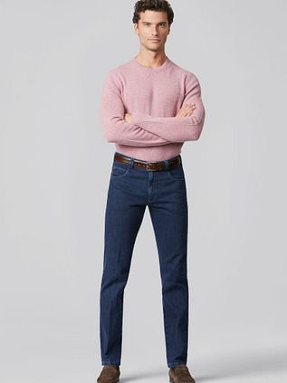 Meyer Jeans Bukser Diego Mørkeblå