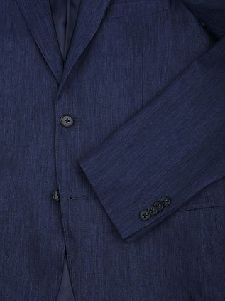 Suitable Blazer Linen Twill Navy