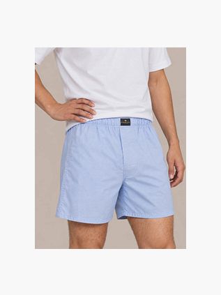 Steppin' Out boxershorts blå oxford