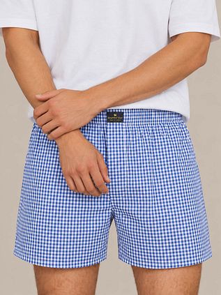Steppin' Out Boksershorts Vichy Kongeblå
