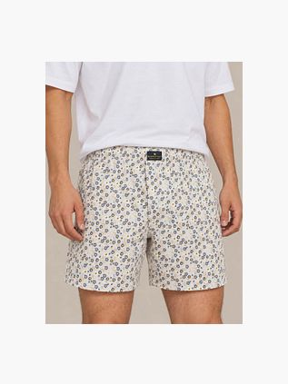 Steppin' Out Boxer Floreale Grey