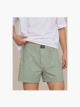 Steppin' Out Boxershort Vichy Grün