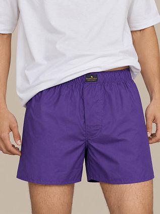 Steppin' Out Boxershort Poplin Purple