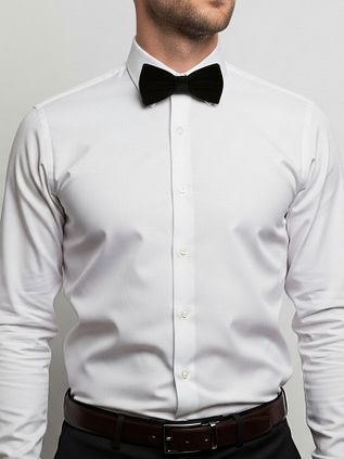 Suitable Bow Tie Velvet Black