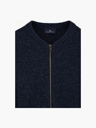 Steppin' Out Cardigan Lambswool Navy