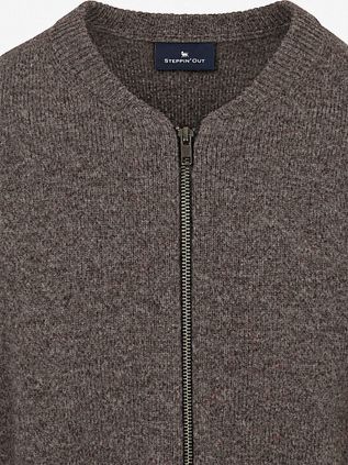 Steppin' Out Cardigan Laine d’agneau Taupe