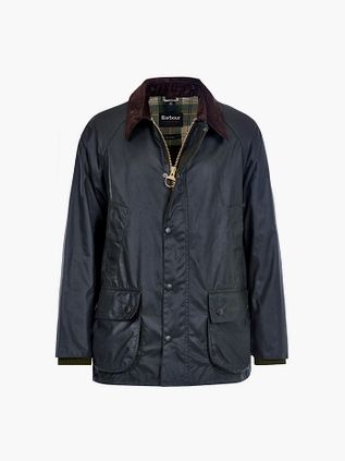Chaqueta encerada Barbour Bedale en verde oscuro