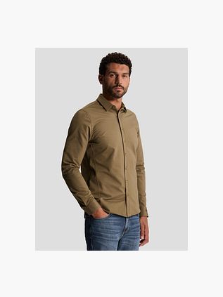 Cast Iron Shirt Twill Jersey Walnut