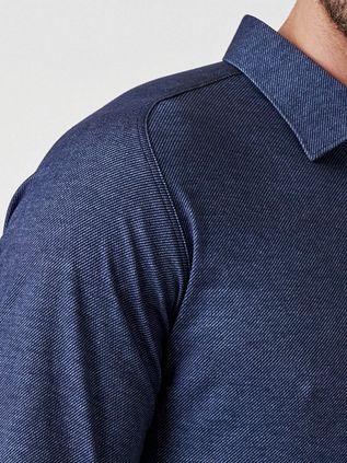 Desoto Skjorte Twill Optics Indigo