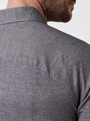 Desoto Skjorte Twill Optics Grå