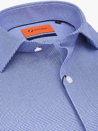 Suitable Shirt Twill Royal Blue